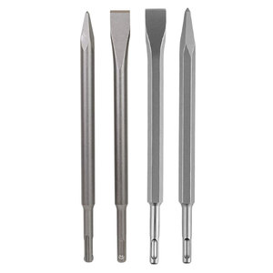 Cincel Plano SDS Plus de Acero de Alta Dureza, Cincel para <span class=keywords><strong>Martillo</strong></span> Rotatorio para Remover Azulejos, para Limpiar Adhesivo de Pisos de Concreto y Mortero - Product Image 2