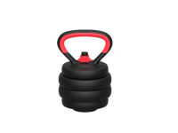 Ensemble d'haltères 6 en 1 à prix réduit vente en gros haltères d'entraînement 20kg kettlebell équipement de fitness réglable