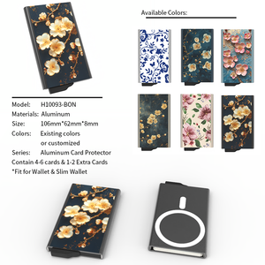 <b>Personalised</b> Minimalist Rfid Card <b>Wallet</b> Aluminum Metal Credit Card Holder Mens Slim Rfid Block Pop up <b>Wallet</b> for Gifts - Product Image 5