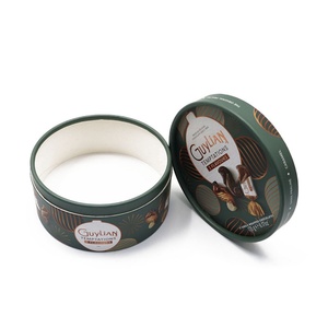 Eco-friendly Custom Food-grade Snack Cylindrical Packaging <b>Containers</b> for Cookie Nut <b>Potato</b> Chip Paper Can Gift Packaging - Product Image 6