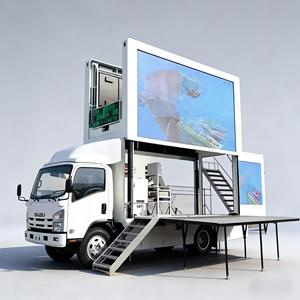 Pantalla LED Portátil para Camiones con Alta Frecuencia <span class=keywords><strong>de</strong></span> Actualización, Resistente al Polvo, Actualización <span class=keywords><strong>de</strong></span> Contenido por Wifi, para Camiones con LED <span class=keywords><strong>de</strong></span> Alto Brillo - Product Image 4