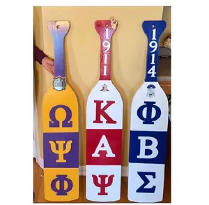 Large Greek Padlle Alpha Kappa Alpha Delta Sigma Paddles Handmade Greek Paddle Sorority Fraternity Paddles