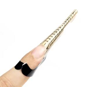 Muestra Gratuita de Moldes de Uñas de Papel de Marca Privada OEM 300pcs/500PCS Moldes de Escultura de Uñas de Papel de Aluminio de Alta Adhesión de Fábrica - Product Image 6