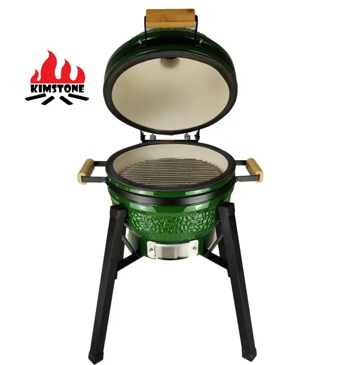 KIMSTONE 16 inç Bbqgrill parçaları Heying seramik izgara brezilyalı ızgara Rotator barbekü ızgara tavuk