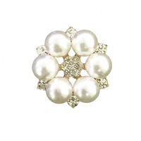 Perle fleur alliage bijoux cheveux accessoires accessoires cas de téléphone portable à la main diy production