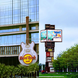 Letreros Publicitarios Gigantes de Metal Personalizados, Sin Iluminación, para Exteriores, para Empresas de Centros Comerciales, Inmobiliarias, Parques, Tráfico Vial - Product Image 3