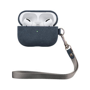 Housses de casque à la mode personnalisées en cuir Alcantara faites à la main pour <span class=keywords><strong>AirPods</strong></span> Pro 2 3 4 générations - Product Image 2