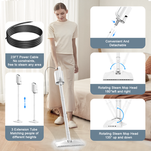 Teendow-Aspirateurs électriques <span class=keywords><strong>sans</strong></span> <span class=keywords><strong>fil</strong></span> pour la salle de bain, balai à <span class=keywords><strong>vapeur</strong></span>, balai à <span class=keywords><strong>vapeur</strong></span> électrique - Product Image 3