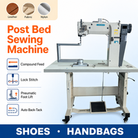 8360-B Machines à coudre industrielles personnalisées à colonne rotative à 360 degrés, alimentation composée, entraînement direct, point de recul automatique