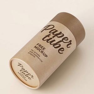 Crown Win Custom Label Size Recycled Materials Sponge Food Cylinder Card <b>Board</b> Tube Box Gift Packaging for Cookie Tea Protection - Product Image 4