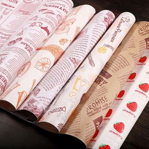 Papel de Envolver para Alimentos de Alta Calidad, Grado Alimenticio, Personalizado, Resistente a la Grasa, con su Propio Logotipo - Product Image 1