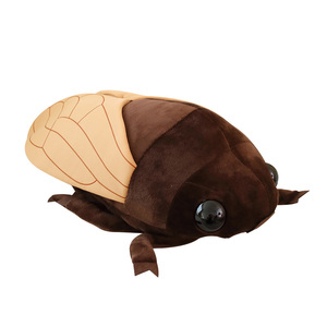 Peluche Animale - Compagno Confortante - Giocattolo in Peluche Ultra Morbido - 48cm Realistico 2 Colori Assortiti Cicadelle Realistiche - Product Image 1