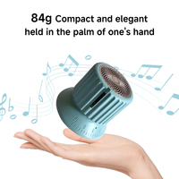 Altavoz Inalámbrico con Imán y Resistencia al Agua IPX-5, Compatible con Soporte para Teléfono V5.3 y Computadora, para Uso en Interiores y Exteriores