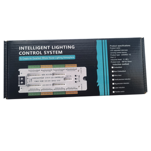 Thông minh 32 kênh <span class=keywords><strong>500</strong></span> Watt DC 12V 24V LED-2052-V2 cơ thể PIR cảm biến thông minh LED cầu thang bước điều khiển cho biệt thự khách sạn cầu thang - Product Image 6