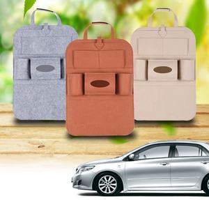 Organizador de coche de alta calidad, bolsa colgante de almacenamiento de asiento de fieltro para Interior de coche - Product Image 6