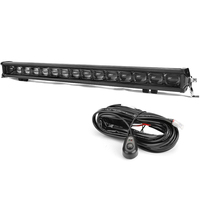 La voiture lumineuse superbe a mené la barre lumineuse 45w 90w 135w 4x4 ATV le camion tout-terrain droit lentille de projecteur de simple-rangée a mené les barres lumineuses