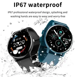 Nuevo reloj inteligente ZLO2D hombres pantalla táctil completa deporte Fitness reloj IP67 impermeable Bluetooth para Android IOS smartwatch