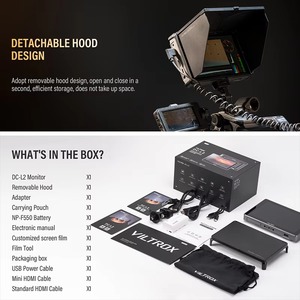 Màn hình cảm ứng VILTROX TFT DC-L1 7 inch 600nit 60Hz HD, hỗ trợ đầu vào và đầu ra 4K, dành cho máy ảnh DSLR - Product Image 6