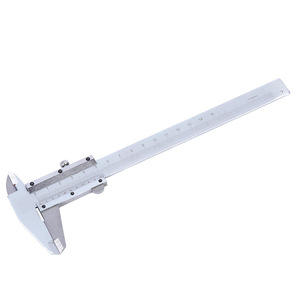 Calibrador Vernier de 150 mm, Acero al Carbono, Pantalla de Acero Inoxidable, Resolución de 0.02 mm, Grado Industrial, Tipo Abierto, Mecánico - Product Image 4