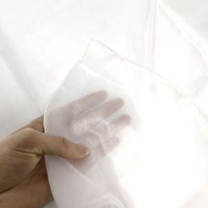 100% תות משי צעיף 5mm לא צבוע בתפזורת לבן habotai לצביעה - Product Image 4