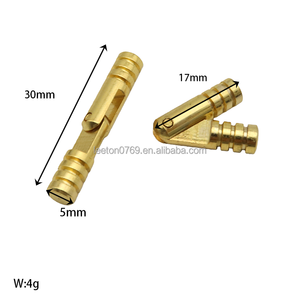 Suministro de fábrica: Accesorios para cajas, bisagra de pasador de latón macizo de 5 x 30 mm para caja de madera - Product Image 6