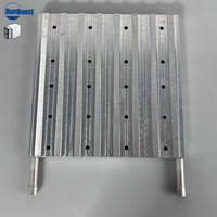 Radiateur en aluminium refroidi par eau de haute qualité, plaque de refroidissement liquide, connecteurs 8MM/10MM pour boîtier d'ordinateur, système de refroidissement CPU Z-K7