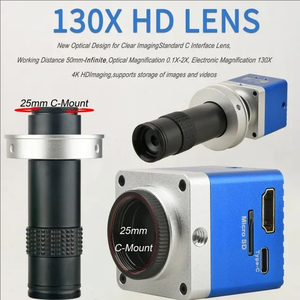 HD4K <strong>Microscope</strong> Industrial Camera 8.3million Pixel HDMI-Type-C Output 130x HD Lens - Product Image 4