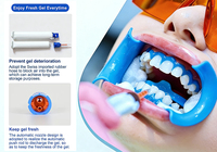Kit de blanchiment dentaire professionnel à double seringue pour clinique dentaire, cabinet, SPA, salon - Gel blanchissant RIJIE SMILE RJ-K02