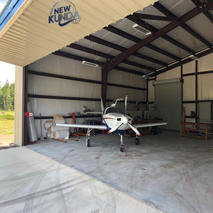 Thiết kế mới nhất của nhà để xe Kết Cấu Thép đúc sẵn, nhà chứa máy bay, nhà kho và nhà kho rất dễ lắp đặt - Product Image 6