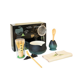 Outils de cérémonie du matcha <span class=keywords><strong>Berserk</strong></span> avec logo personnalisé, ensemble de fouets à matcha japonais de 4, 7 ou 9 pièces, fouet à matcha fait main personnalisé - Product Image 2