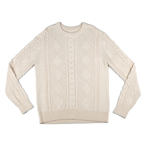Suéter de <span class=keywords><strong>Aran</strong></span> de peso pesado personalizado, Jersey de punto de cable de pescador irlandés, jersey de mezcla de <span class=keywords><strong>lana</strong></span> <span class=keywords><strong>Merino</strong></span>, prendas de punto Heritage - Product Image 1