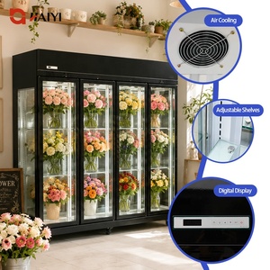 <span class=keywords><strong>Vitrina</strong></span> <span class=keywords><strong>Refrigerada</strong></span> Comercial para Flores, Exhibidor Refrigerado para Floristería - Product Image 5