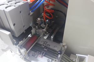 Máquina de <span class=keywords><strong>corte</strong></span> plegable ultrasónica automática Nuevo equipo de fabricación de bucles de cinta asistida por computadora para motor de uso de planta de fabricación - Product Image 6