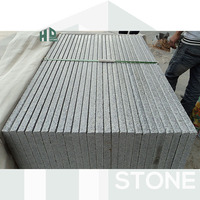 Carrelage d'escalier en pierre de granit gris G602 chinois bon marché