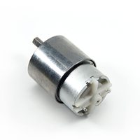 Motor de CC Micro de 37 mm, 6 V, 12 V, con Engranajes Metálicos, Modelo FT-37RGM500