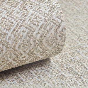 MYWIND 2020 Nouveau style Abstrait Bohème style <span class=keywords><strong>Galet</strong></span> Vanille Couleur Glace Revêtements Muraux <span class=keywords><strong>D</strong></span>écoration De La Maison Papier tissé Papier Peint - Product Image 5