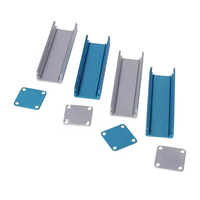 Boîtier en alliage d'aluminium anodisé pour fabricants d'électronique, ODM OEM personnalisable, boîtier d'équipement électronique de puissance IP65