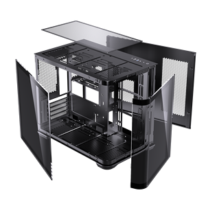 LOVINGCOOL 2027 Gabinetes de <span class=keywords><strong>PC</strong></span> para Juegos ARGB de Alta Calidad, Chasis de <span class=keywords><strong>PC</strong></span> de Escritorio con Cristal Acrílico Curvo, Torres de Computadora Populares, Gabinete para CPU - Product Image 6
