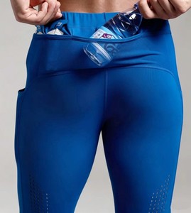 Pantaloncini da Corsa a Compressione per Uomo, Elastici e Traspiranti con Fori, Asciugatura Rapida, Ideali per Maratona - Product Image 3