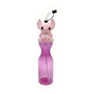 Nouveautés transfrontalières en gros, prêtes à être expédiées : Gobelets à paille jetables en plastique à thème Stitch, célèbres sur Internet - Product Image 3