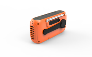 Radio d'urgence avec ventilateur solaire Dynamo AM/FM/WB/Torche/<span class=keywords><strong>Super</strong></span> capacité de batterie - Product Image 6