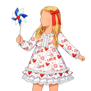 New Arrival Latest Design Baby Girl <strong>Dress</strong> Spring Fall Kids <strong>Dresses</strong> Casual Princess <strong>Dresses</strong> Baby Girl Clothing - Product Image 1