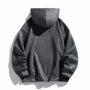 Sudadera con capucha personalizada con logo, ropa de trabajo personalizada, camiseta estampada, bordado, cómoda, informal, fresca para exteriores. - Product Image 3