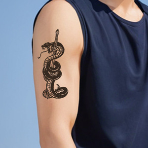 Tatuajes Temporales de Cartulina Blanca con Diseño Creativo de Joker y Sinner, Estilo Chino, Pequeños y Aterradoros, Resistentes al Agua y al Sudor - Product Image 5