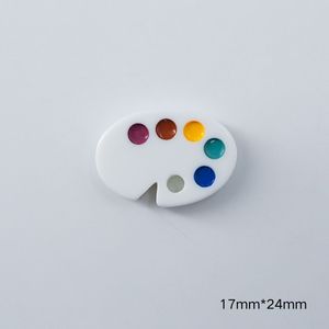 Mini paleta de colores DIY nevera funda de teléfono pegatina resina parte posterior plana superficie convexa para Navidad Día de San Valentín artesanías - Product Image 6