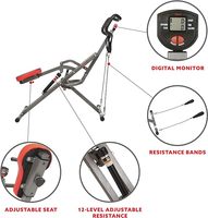 Nuevo equipo de gimnasio de Fitness Unisex Ab Power Total Crunch Rider culturismo ejercicio máquina de equitación para uso doméstico