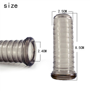 Funda de pene reutilizable <span class=keywords><strong>para</strong></span> hombres, condón rotico <span class=keywords><strong>para</strong></span> agrandar el pene - Product Image 5