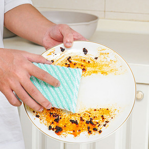 Esun-Éponge à vaisselle multifonctionnelle de forme carrée pour le nettoyage de la maison, tampon à récurer à haute absorption d'eau facile à nettoyer - Product Image 2