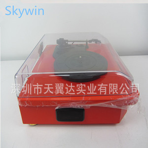 เครื่องเล่นแผ่นเสียง Skywin รุ่น SW-TP801 พร้อมพอร์ต USB ระบบย้อนกลับอัตโนมัติ หัวเข็มแบบ Ruby ฝาครอบกันฝุ่น สำหรับใช้ในบ้านสไตล์โมเดิร์น - Product Image 2
