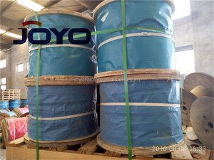 Zincato 6x19 + FC linea contattata Sandline filo di acciaio corda ascensore corda, ISO9001:2015... - Product Image 6